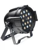  STAGG SLI KINGPAR6Z-0 LED spotlight with 18 x 3W Cold and Warm White LEDs + motorized zoom|MusicGoodDeal 
