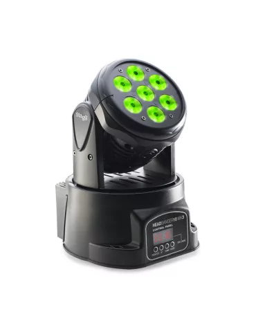  STAGG SLI MHW HB10-0 HeadBanger 10 LED moving head with 7 x 10-watt RGBW 4-in-1 LED|MusicGoodDeal  2