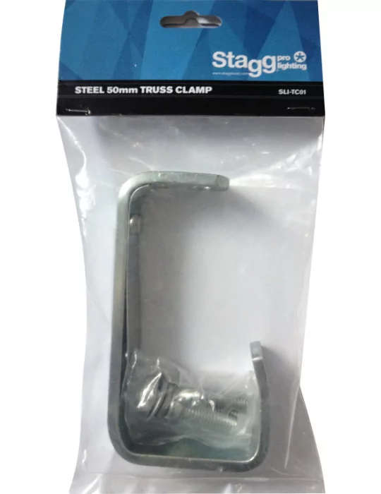  STAGG SLI-TC01 Gancho de clip estándar, acero, para luces|MusicGoodDeal 