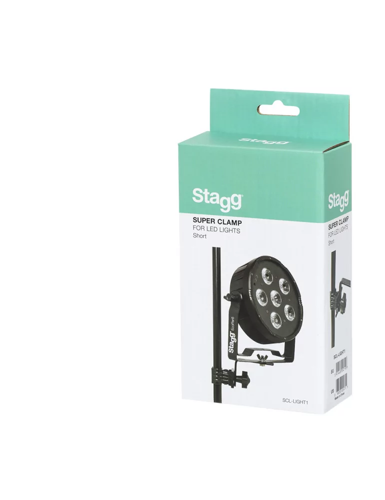  STAGG SCL-LIGHT1 Lighting holder, with clamp, short|MusicGoodDeal 