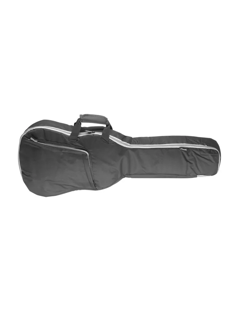  STAGG STB-10 W3 Housse rembourrée en nylon déperlant pour guitare folk, western ou dreadnought 3/4, série Basic|MusicGoodDeal 