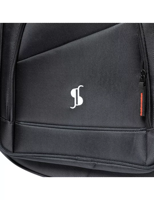  STAGG STB-NDURA 15 UE Funda acolchada de nailon balístico para guitarra eléctrica, serie Ndura|MusicGoodDeal 