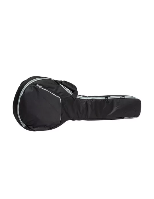  STAGG STB-10 BJ Basic Serie wasser-abweisende gepolsterte Nylontasche für 5-saiter Banjo|MusicGoodDeal 
