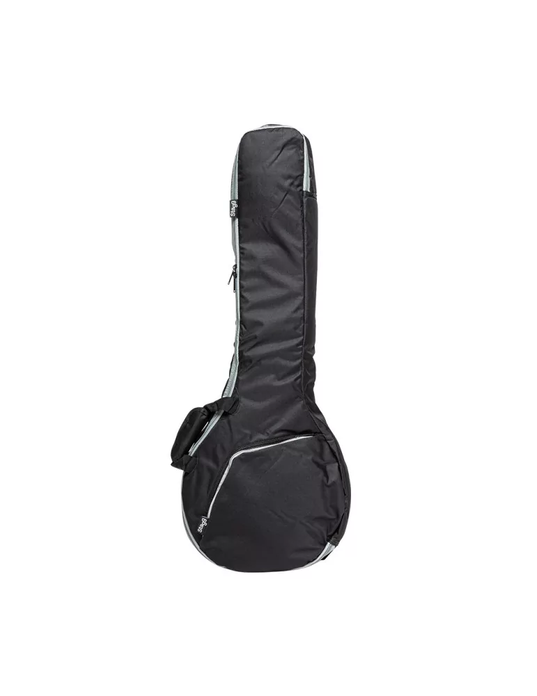  STAGG STB-10 BJ Basic Serie wasser-abweisende gepolsterte Nylontasche für 5-saiter Banjo|MusicGoodDeal 