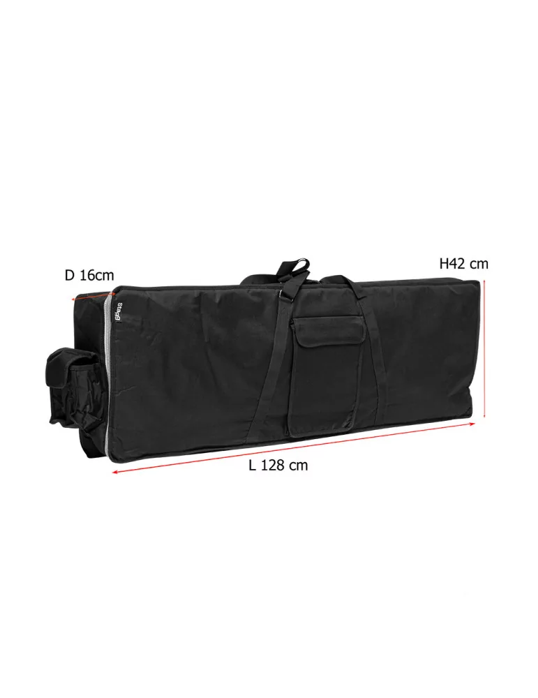  STAGG K10-128 Standard Nylon Keyboard Tasche schwarz|MusicGoodDeal 