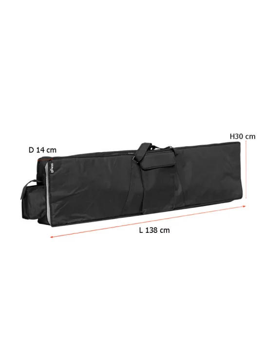  STAGG K10-138 Standard Nylon Keyboard Tasche schwarz|MusicGoodDeal 