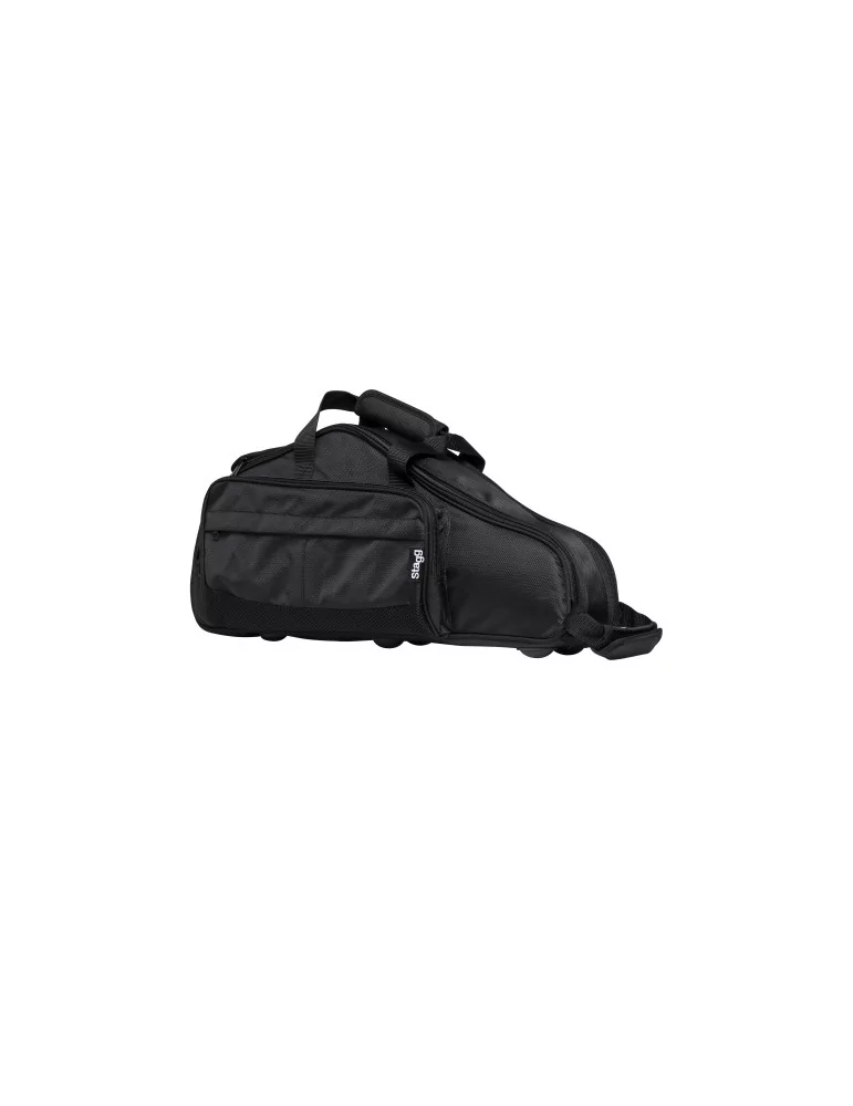  STAGG SB-AS-BK Bag for alto saxophone, black|MusicGoodDeal 