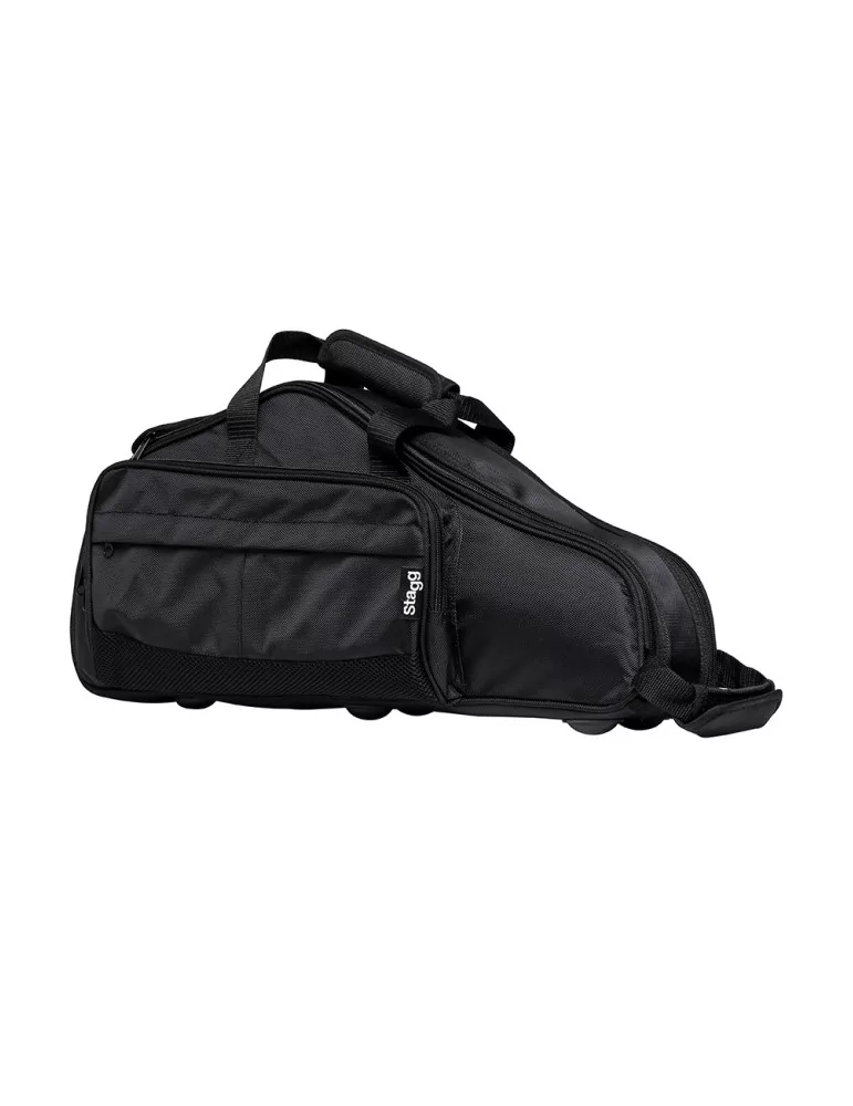  STAGG SB-AS-BK Bag for alto saxophone, black|MusicGoodDeal 