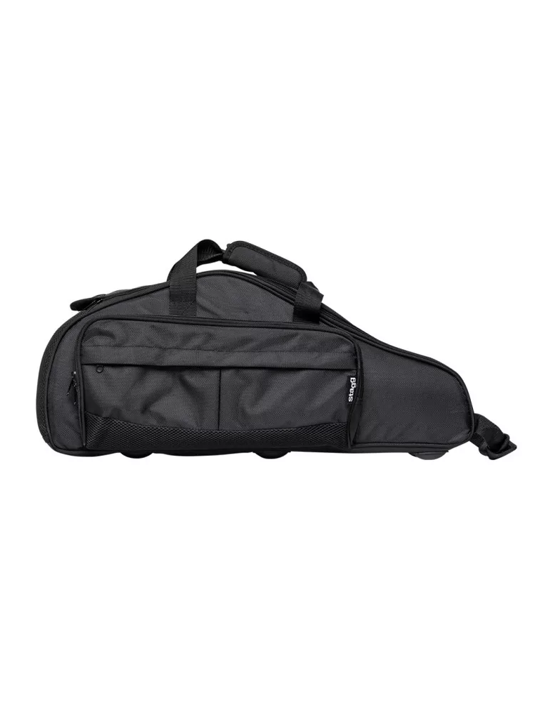  STAGG SB-AS-BK Bag for alto saxophone, black|MusicGoodDeal 