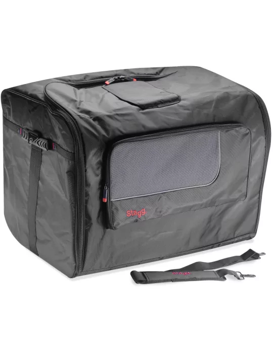  STAGG SPB-15 Padded nylon carrier bag for PA box/wedge with 15" speaker|MusicGoodDeal 