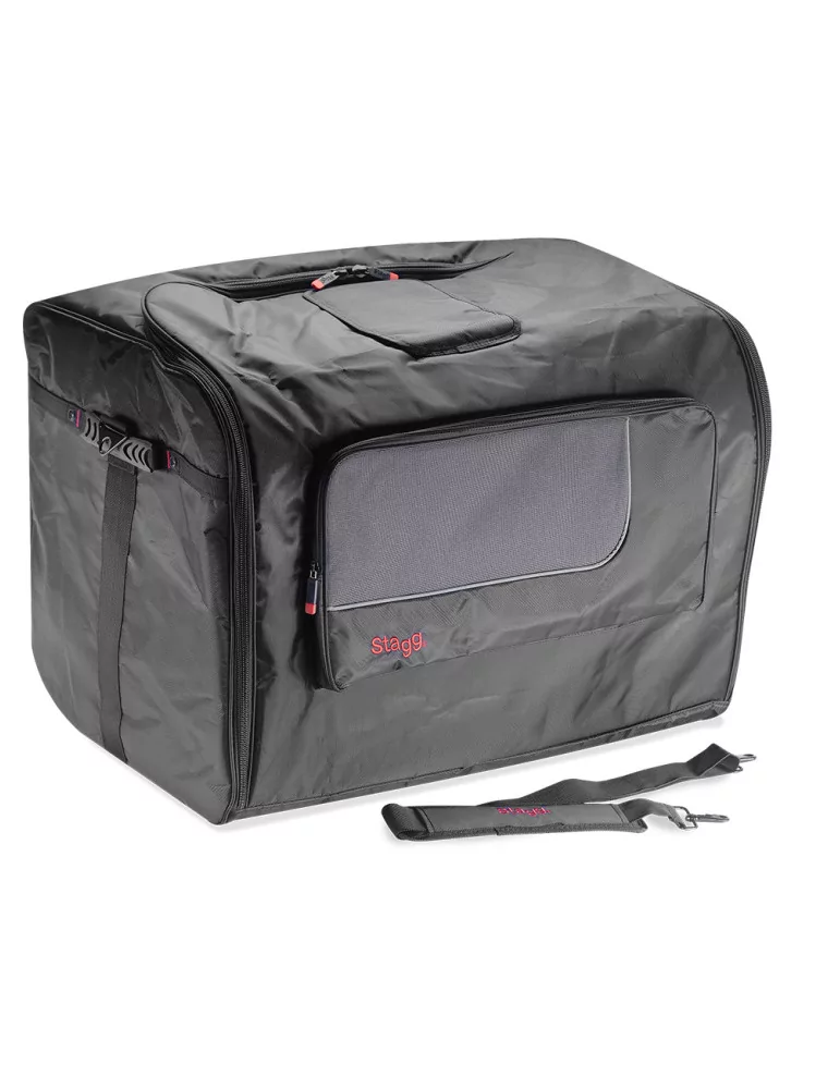  STAGG SPB-15 Padded nylon carrier bag for PA box/wedge with 15" speaker|MusicGoodDeal 