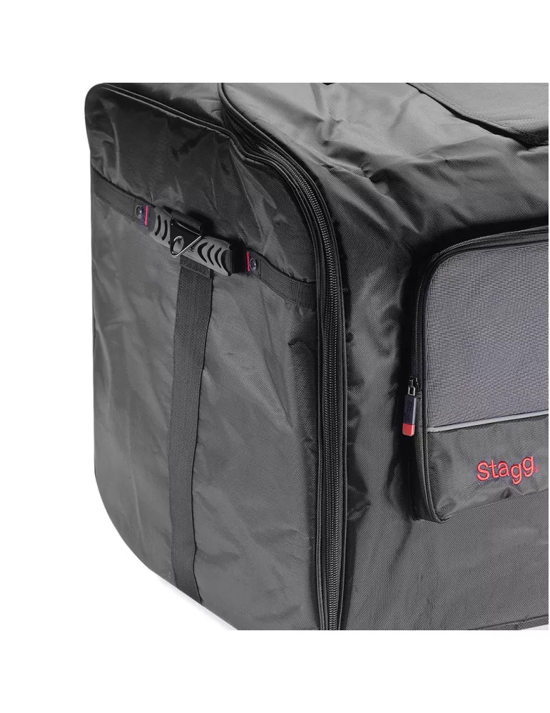  STAGG SPB-15 Padded nylon carrier bag for PA box/wedge with 15" speaker|MusicGoodDeal 