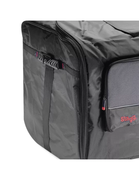  STAGG SPB-15 Padded nylon carrier bag for PA box/wedge with 15" speaker|MusicGoodDeal 