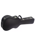  STAGG GCX-W BK Vintage-Stil Serie Schwarz Tweed Deluxe Hartschalenkoffer für Western / Dreadnought Gitarre|MusicGoodDeal 