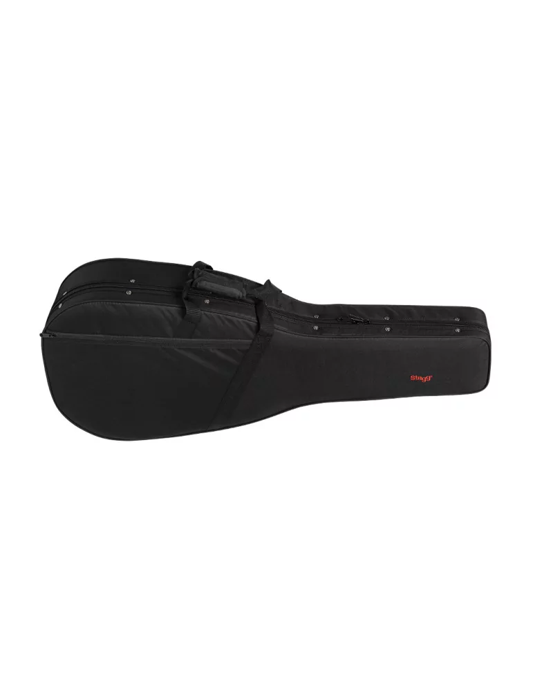  STAGG HGB2-W Basic Serie Softcase für Akustikgitarre|MusicGoodDeal 