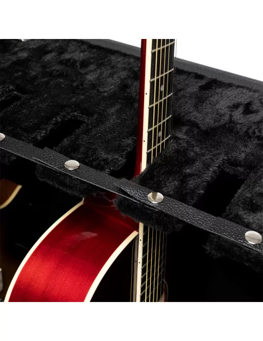  STAGG GDC-6 Universal guitar stand case for 6 electric or 3 acoustic guitars|MusicGoodDeal 