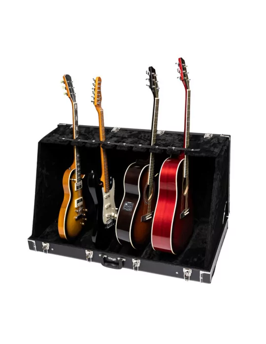  STAGG GDC-8 Vitrina universal para 4 guitarras acústicas u 8 eléctricas|MusicGoodDeal 