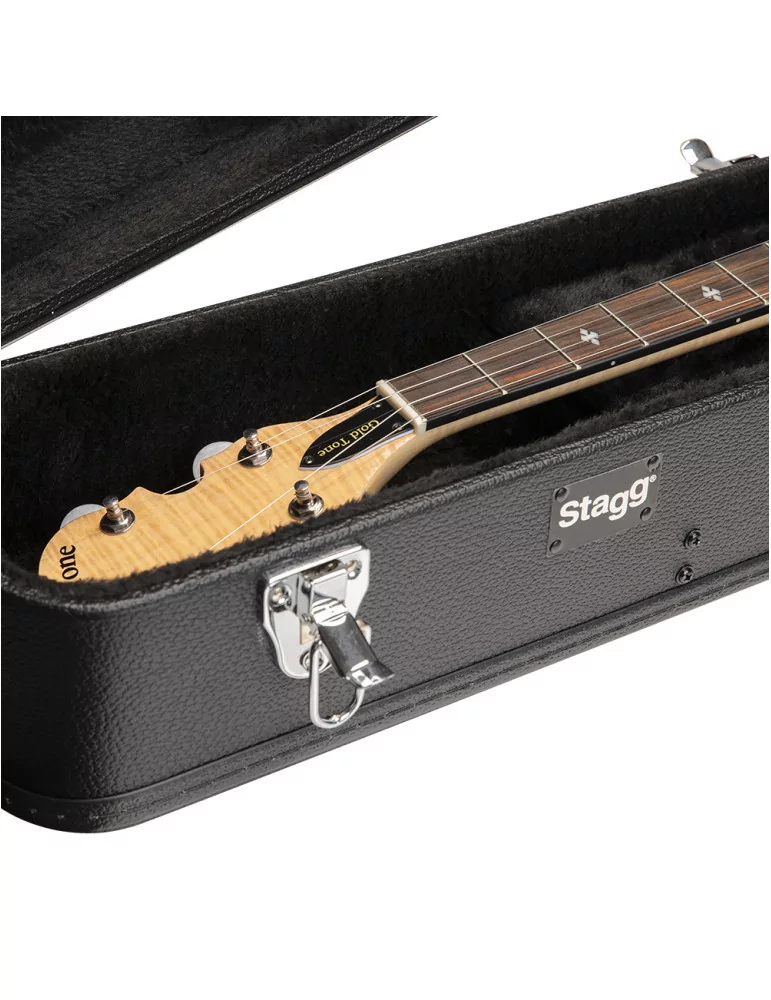  STAGG GCA-BJ5 Basic Serie Hartschalenkoffer für 5-saiter Banjo|MusicGoodDeal 