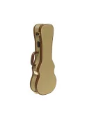  STAGG GCX-UKC GD Vintage-Style Serie Gold Tweed Deluxe Hartschalenkoffer für Konzert Ukulele|MusicGoodDeal 