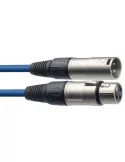  STAGG SMC3 CBL Mikrofonkabel XLR/XLR (m/f) 3 m (10') Blau|MusicGoodDeal 