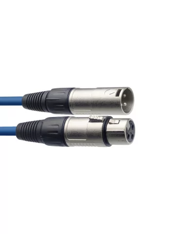  STAGG SMC3 CBL Mikrofonkabel XLR/XLR (m/f) 3 m (10') Blau|MusicGoodDeal  2