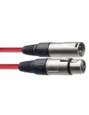  STAGG SMC6 CRD Mikrofonkabel XLR/XLR (m/f) 6 m rot|MusicGoodDeal 