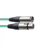  STAGG SMC10 CGR Mikrofonkabel XLR/XLR (m/f) 10 m grün|MusicGoodDeal 
