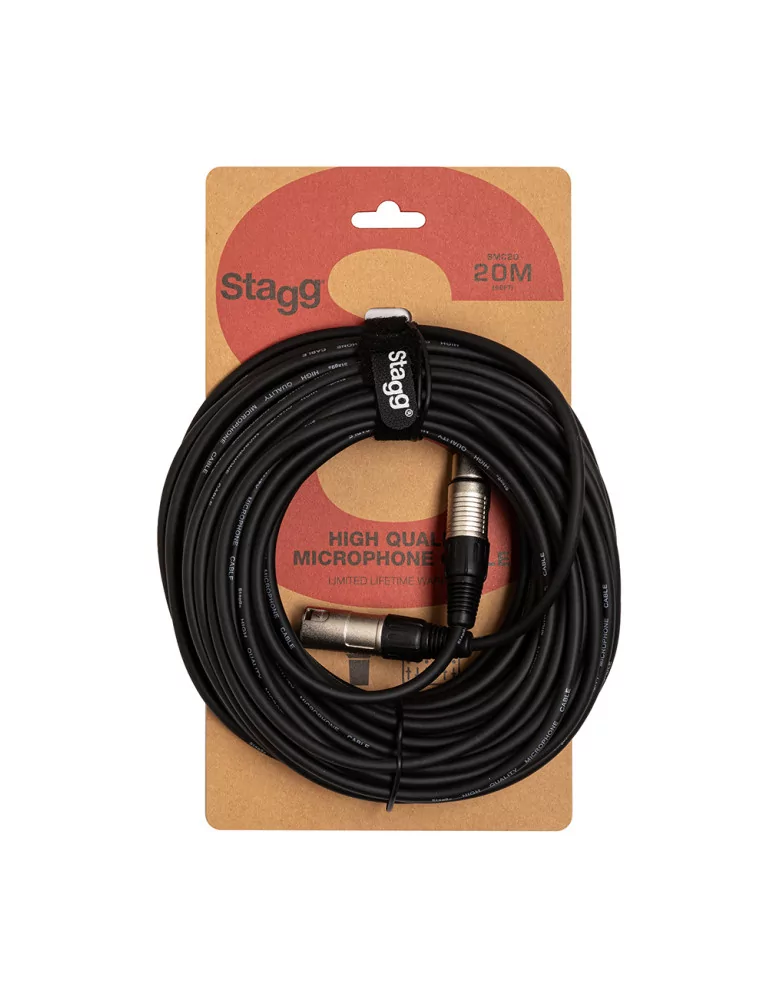  STAGG SMC20 S Serie standard Mikrofon-Kabel XLRf / XLRm|MusicGoodDeal 