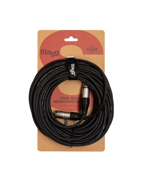  STAGG SMC20 S Serie standard Mikrofon-Kabel XLRf / XLRm|MusicGoodDeal 