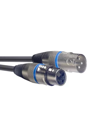  STAGG SMC1 BL Mikrofonkabel XLR/XLR (m/f) 1 m Ring Blau|MusicGoodDeal  2