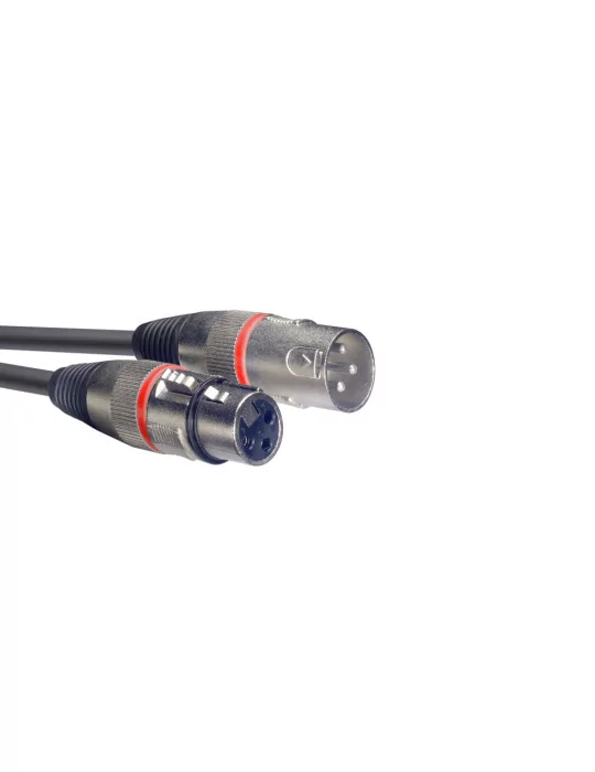  STAGG SMC1 RD Mikrofonkabel XLR/XLR (m/f) 1 m (3') Ring Rot|MusicGoodDeal 