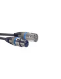  STAGG SMC3 BL Microphone cable, XLR/XLR (m/f), 3 m (10'), blue ring|MusicGoodDeal 