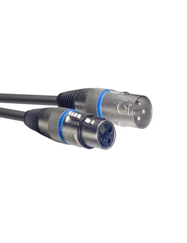  STAGG SMC3 BL Mikrofonkabel XLR/XLR (m/f) 3 m Ring Blau|MusicGoodDeal  2