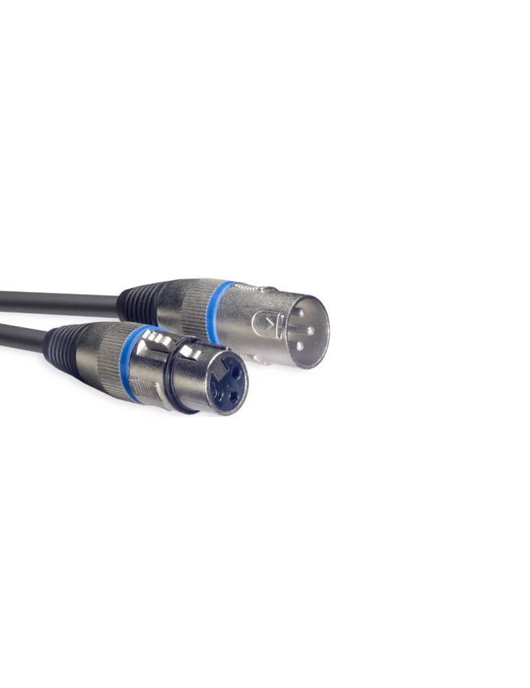  STAGG SMC6 BL Microphone cable, XLR/XLR (m/f), 6 m (20'), blue|MusicGoodDeal 