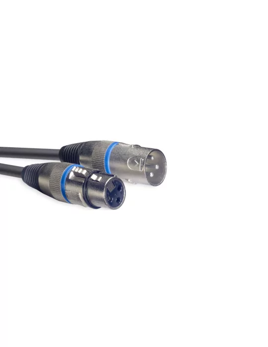  STAGG SMC6 BL Microphone cable, XLR/XLR (m/f), 6 m (20'), blue|MusicGoodDeal 