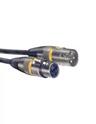  STAGG SMC6 YW Microphone cable, XLR/XLR (m/f), 6 m (20'), yellow ring|MusicGoodDeal  2