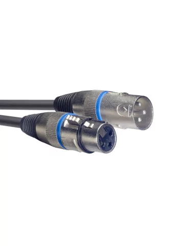  STAGG SMC10 BL Cable de micrófono XLR / XLR (m / f), 10 m, anillo azul|MusicGoodDeal  2