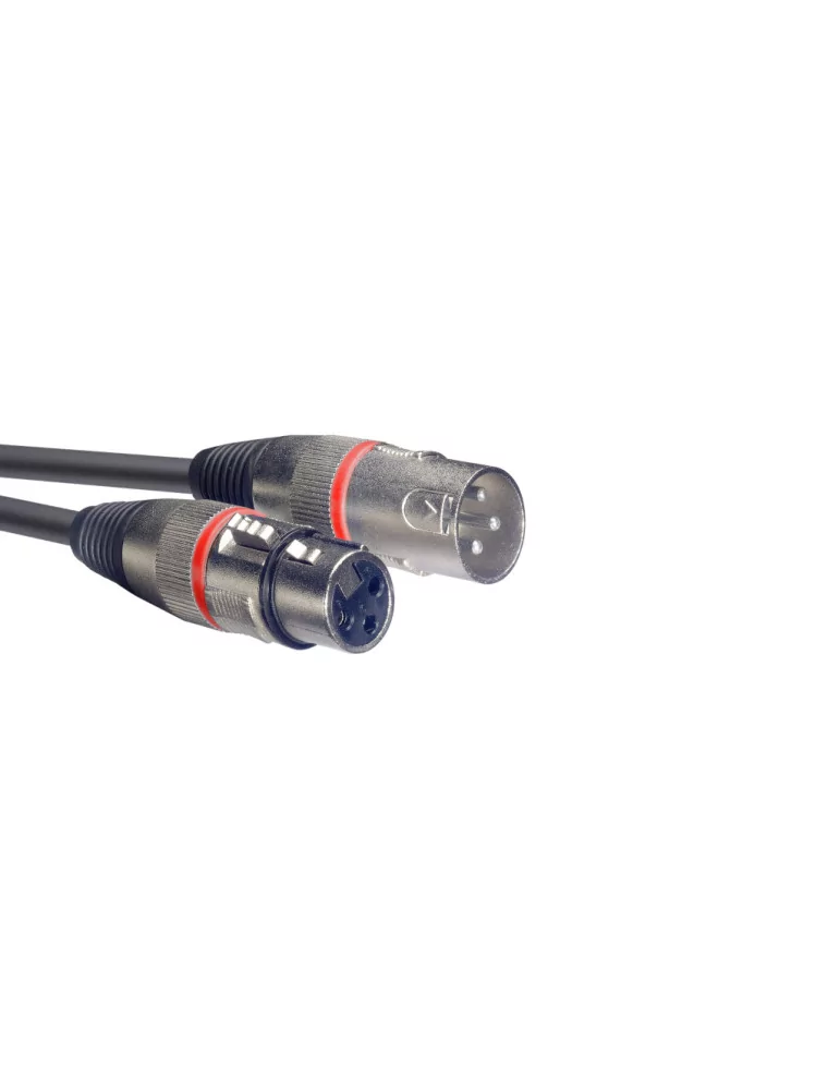  STAGG SMC10 RD Microphone cable, XLR/XLR (m/f), 10 m (33'), red ring|MusicGoodDeal 