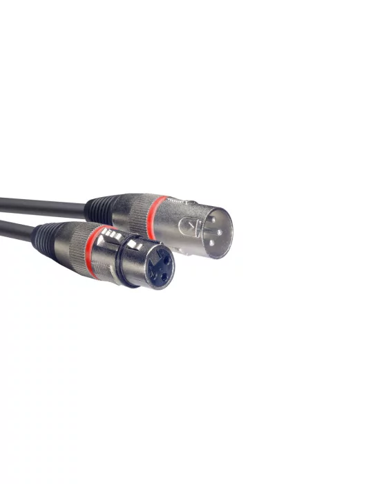  STAGG SMC10 RD Microphone cable, XLR/XLR (m/f), 10 m (33'), red ring|MusicGoodDeal 