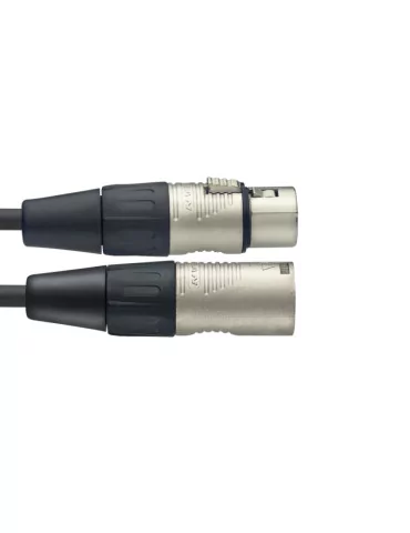  STAGG NMC1R Mikrofonkabel XLR/XLR (m/f) 1 m N Serie|MusicGoodDeal  2