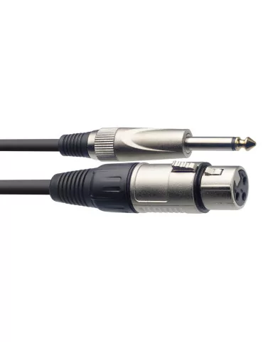  STAGG SMC3XP Microphone cable, XLR/jack (f/m), 3 m (10')|MusicGoodDeal 