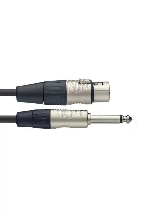  STAGG NMC6XPR Cable de micrófono, XLR / jack (f / m), 6 m|MusicGoodDeal 