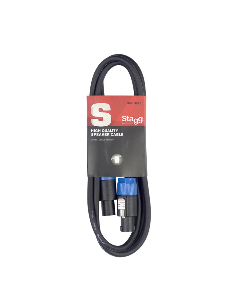  STAGG SSP10SS25 Speaker cable, SPK/SPK, 10 m (33")|MusicGoodDeal 