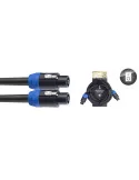  STAGG XSP5SS25D X-Series Professional Speaker Cable - SpeakON / Speak|MusicGoodDeal 