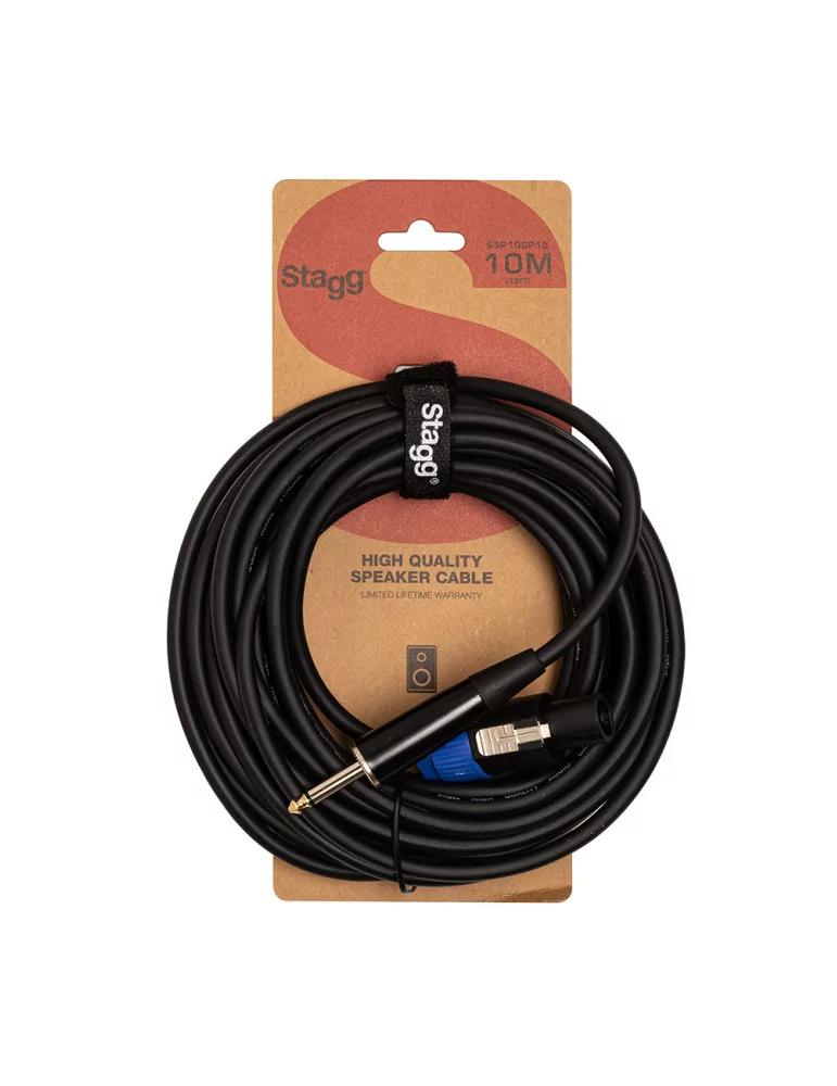  STAGG SSP10SP15 Speaker cable, SPK/jack, 10 m (33')|MusicGoodDeal 