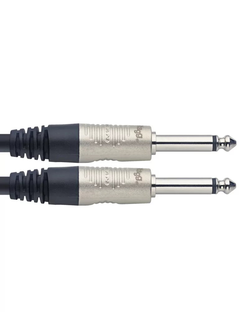  STAGG NSP1,5PP15R Speaker cable, jack/jack (m/m), 1.5 m (5')|MusicGoodDeal 