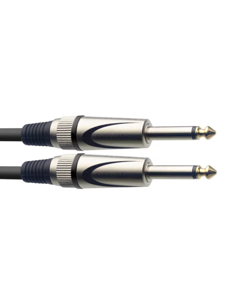  STAGG SGCC6 DL Instrument cable, jack/jack (m/m), 6 m (20"), coiled, S-series|MusicGoodDeal 