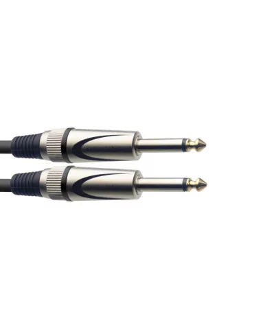  STAGG SGC1,5DL Instrument cable, jack/jack (m/m), 1.5 m (5"), heavy-duty connectors, S-series|MusicGoodDeal  2
