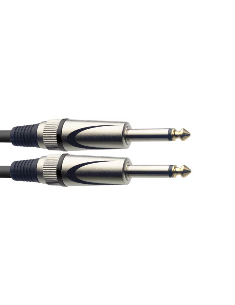  STAGG SGC10DL Instrument cable, jack/jack (m/m), 10 m (33"), heavy-duty connectors, S-series|MusicGoodDeal 
