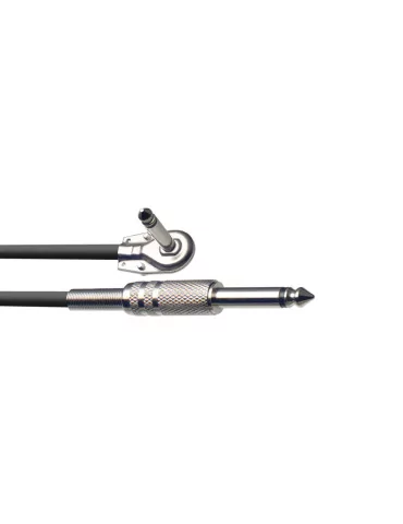  STAGG SGC6PL Instrument cable, jack/jack (m/m, straight/L-shaped), 6 m (20"), S-series|MusicGoodDeal 